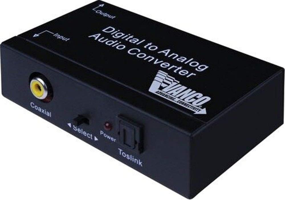 Vanco280515 Premium Digital to Analog Audio Converter