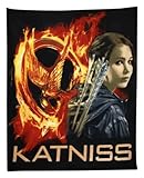 The Hunger Games Movie Polar Fleece Blanket Throw Katniss