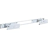 SANUS Extendable Soundbar Wall Mount for Sonos Arc & Sonos Arc Ultra Soundbar – 5” Depth Adjustment Optimized for Dolby Atmos - White Speaker Mount