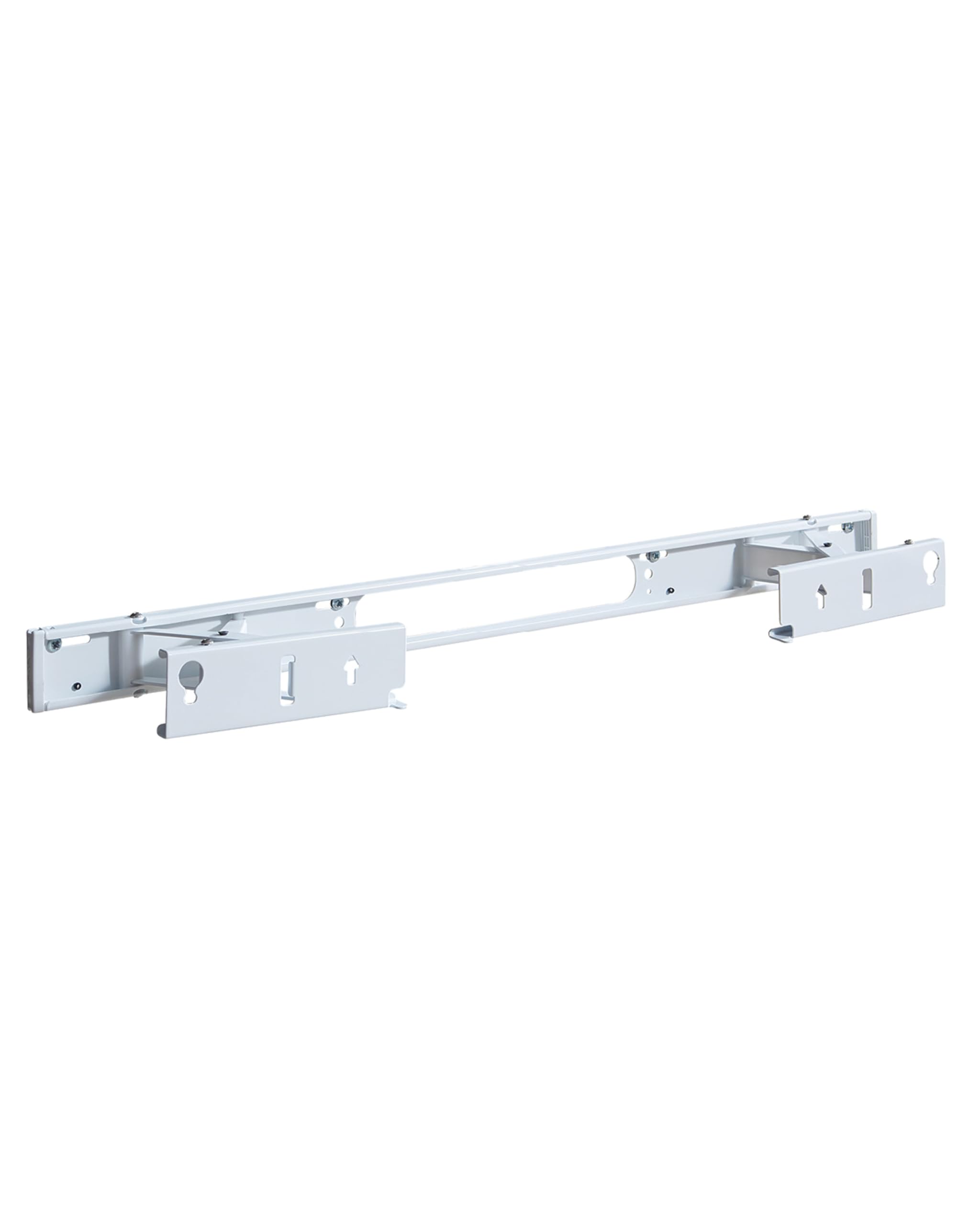 SANUS Extendable Soundbar Wall Mount for Sonos Arc & Sonos Arc Ultra Soundbar – 5” Depth Adjustment Optimized for Dolby Atmos - White Speaker Mount