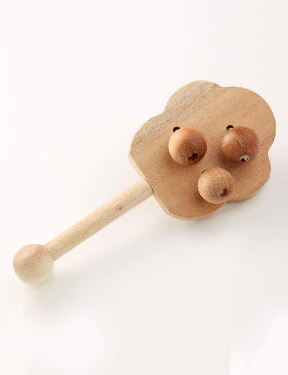 Ariro Neem Wood Flower Rattle