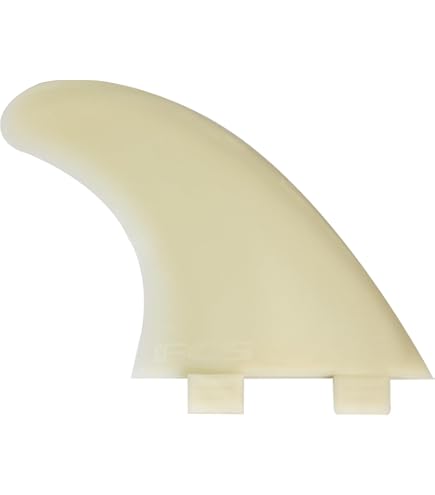 Amazon.com : FCS II Modern Keel PG Twin Fins - Clear : Sports