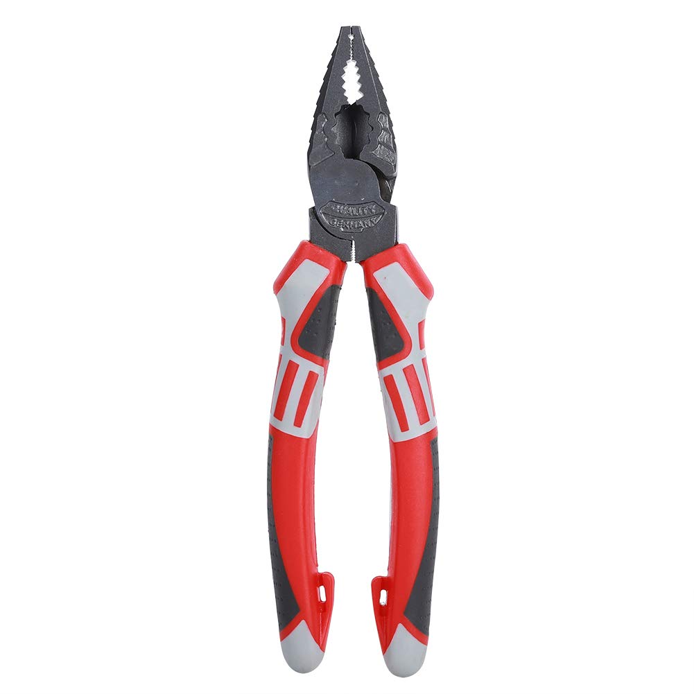 8-inch Wire Stripper and Cable Cutter for Electricians Heavy-Duty Insulated Pliers with Non-Slip Handle, High-Hardness Alloy Steel (HRC58-62), Professional Electrical Hand Tool
