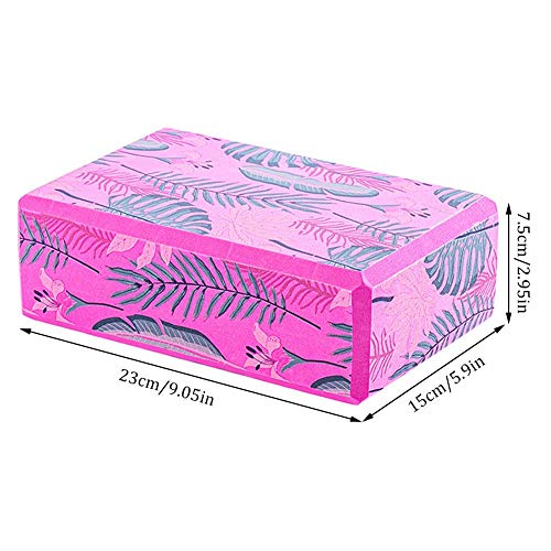 Rubyu-Set-of-2-Yoga-Blocks-Yoga-Block-High-Quality-Yoga-Block-Stable-and-Non-Slip-Yoga-Pilates-Training-Stretching-Exercises-for-Beginners-and-Advanced-Players-Colourful