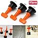 50Pcs Tile Positioning Leveler T Shape Tile Leveling Spacers Wedges Tile Flooring Wall Leveling Locator System,T-lock-Pliers-Tool-Tile-Leveling-System