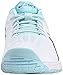 ASICS Women's Gel-Solution Speed 3 Tennis Shoe, White/Blue Steel/Crystal Blue, 8.5 M US