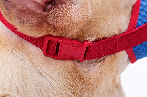 RC GearPro Adjustable Dog Muzzle, Pet Mouth Cover Air Mesh for Anti-Biting Anti-Barking Licking for Small Medium Large Dogs (S) - Thumbnail 6