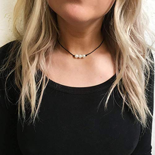 WAINIS 8PCS Bohemian Pearl Shell Beads Beach Choker Handmade Hawaii Wakiki Clavicle Necklace Set for Women Girls