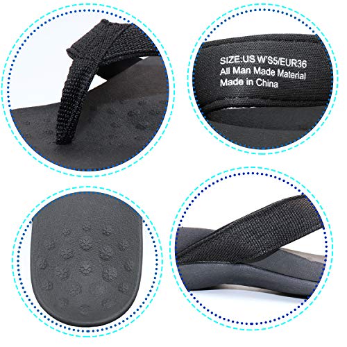Original-Orthotic-Flip-Flops-Sandals-for-Women-Thong-Style-with-Arch-Support-for-Comfortable-Walk