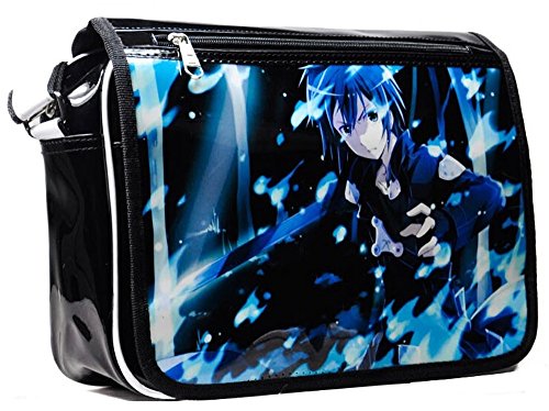 Siawasey Sword Art Online Anime Kirigaya Kirito Messenger Bag Backpack Shoulder Bag - Image 79