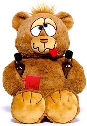 giant teddy bear on airplane