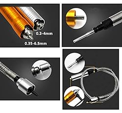 0.3-4mm Flex Shaft adapter Attachment, Flexible