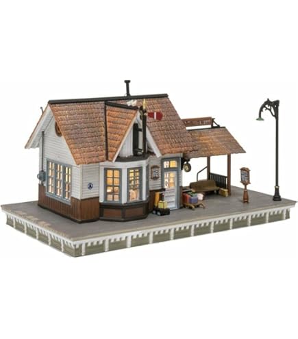 アルプスの山小屋(FallerNゲージ232356) Amazon.com: Faller 232356 Moser-Hutte Alpine Hut N Scale Building