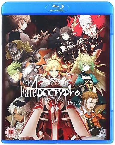 Amazon.com: Fate/Apocrypha Blu-ray DVD Box Set (Complete Limited