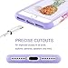 YINLAI iPhone 7/8 Plus Pineapple Case iPhone 7 Plus Case Silicone Rubber Bumper Hard PC Cover Cute Pineapple Pattern Design Shockproof Protective Phone Cases for Women iPhone 7 Plus Purple