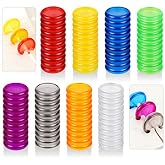 Outus 88 Pcs Binding Discs for Planner Notebook, 0.95 Inch Rings | 8 Color Rings for Discbound Systems, Add Pages to Notebooks, Organize Notes Artwork, Reusable for DIY Planner Expansion