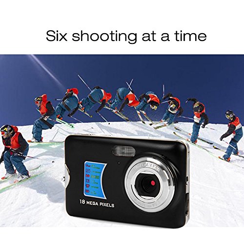 Digital Camera,Powpro PP-CDFE 2.7 inch TFT LCD HD Digital Camera(Black)