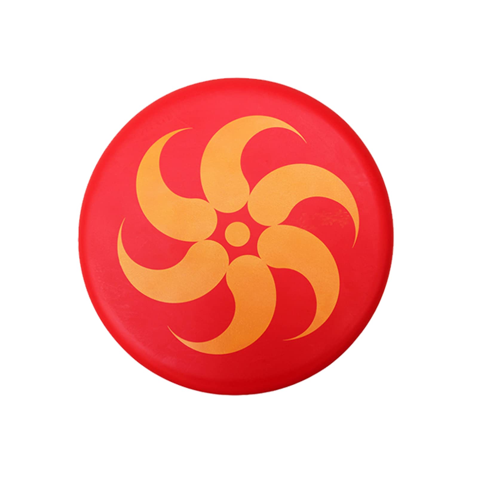 EQLEF Foam Flying Discs for Kids, Soft PU Foam Outdoor Sports Toy for Kindergarten Park - 1 piece (red)