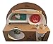 Bamboozle Tiny Footprints Elly Elephant Dinner Set, 24 Piece