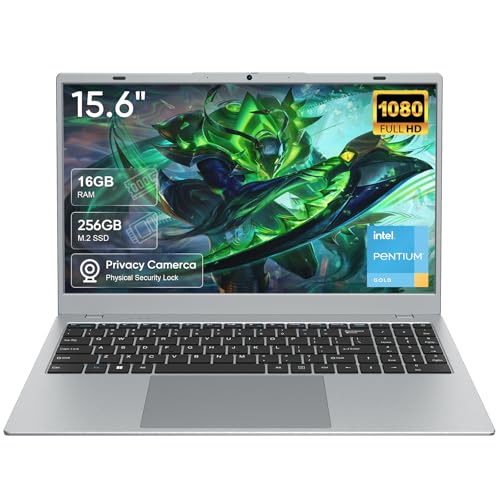 VIGSENUP 15.6" FHD Laptop 16GB RAM 256GB SSD Dual-core 6500Y