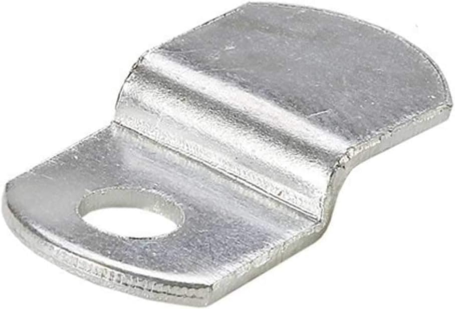 Pack of 100 Canvas Offset Clips 3.2mm Picture Photo Frame Stretch Canvas Frame Mirror Clips Shadow Box Picture Framing Zinc Plated Z Cleats.