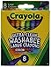 Crayola 5555 Kid's First Large Washable Crayons 8 Count