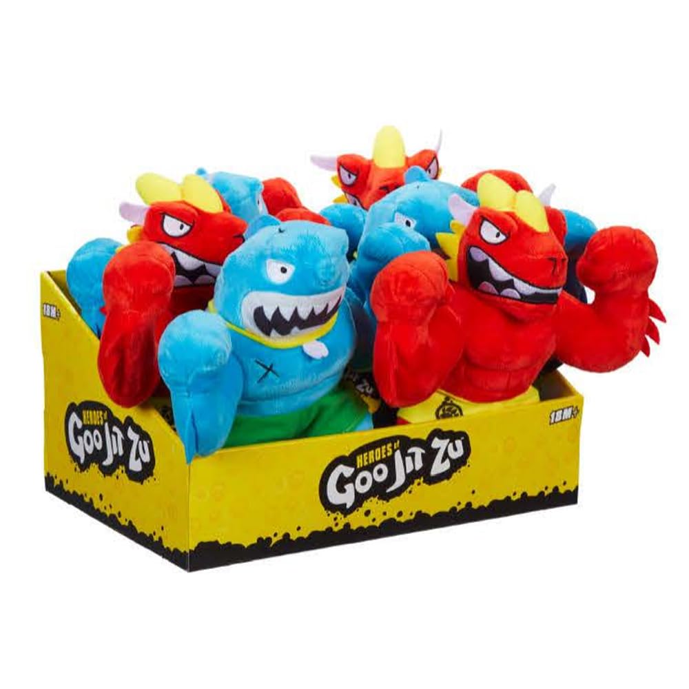 BANDAI - Heroes of Goo JIT Zu Plush - Blazagon, Multicolor, CO42542: Blazagon Soft Plush for Kids