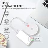 KOOSREEL Motion Sensor Lights Indoor 3 Pack USB Rechargeable LED Stair Lights view 6