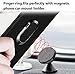 TIGERNU Phone Ring Holder,Magnetic/Universal 360 Degrees Rotation/90 Degrees Flip,Finger Ring Stand Grip Kickstand Mount iPhone Ring, iPad, Samsung, Cell Phone (Black)