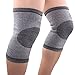 Flammi Viscose Knee Support Elastic Compression Sleeve for Jogging, Joint Pain Relief (Pair)