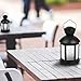 GIGALUMI Portable LED Lantern, Decorative Night Light Lamp with Twinkle 3D Stars