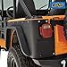 EAG Off Road Steel Rear Corner Guards Fit for 76-86 Jeep Wrangler CJ7