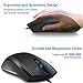 Vander Life 3-Button Optical USB Wired Mouse with 5ft Cord, 1000 DPI, Compatible with PC, Mac, Desktop and Laptopthumb 1