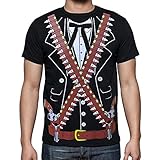 Viva Mexico Men's Mexican Mariachi Pistolero Bandido Cowboy Cinco de Mayo Costume T Shirt