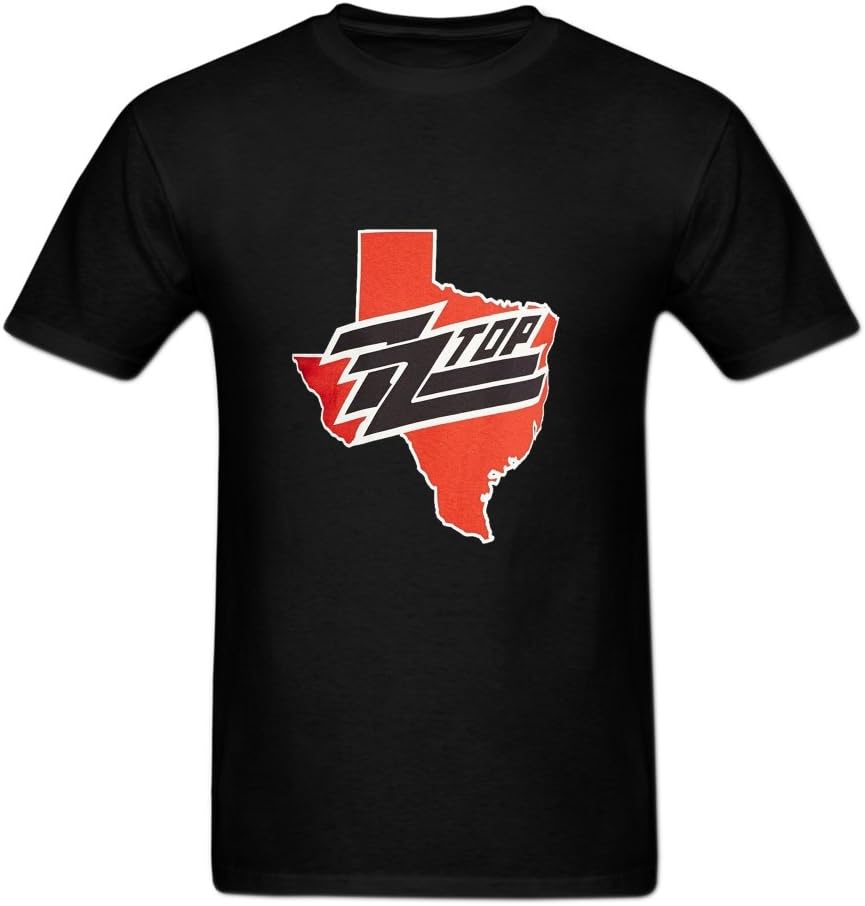 Fuli Lin Men's ZZ Top Texas Short Tee
