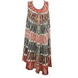 Mogul Tie Dye Caftan Dress / Cover Up