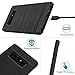 MoKo Samsung Galaxy Note 8 Case, Flexible TPU Bumper Slim Fit Case Carbon Fiber Design Lightweight Shockproof Back Cover for Samsung Galaxy Note 8 (2017), Black