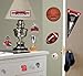 RoomMates RMK1264SCS North Carolina State University Peel & Stick Wall Decals