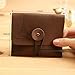 Buytra New Retro Romantic Tower Suede Leather Nostalgic Wallet Key Coin Bag Pouch Purse