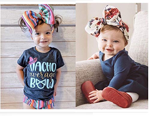 image for DANMY Baby Girl Nylon Headbands Newborn Infant Toddler Hairbands Child