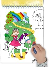 Galt Water Magic Unicorns Reusable Colouring Book with Pen Ages 3+ view 4