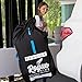 Rogue Kidz Single and Double Stroller Travel Bag For Airplane Gate Check - Durable Universal Large XL Cover With Padded Backpack Straps- Waterproof Heavy Duty Nylon Traveling Protector With Carry Case