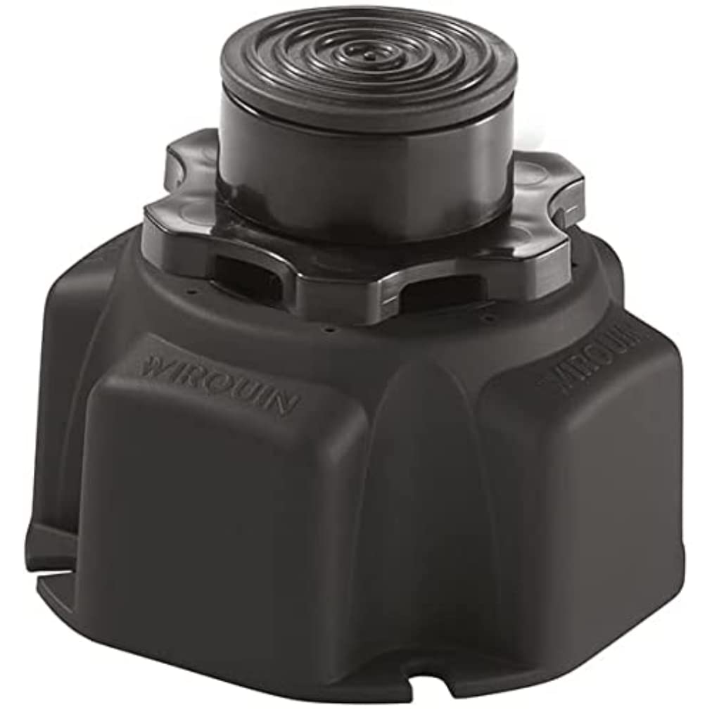 Wirquin 30724316 Set of 6 Black Shower Tray Feet