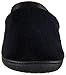 On Your Feet Women's Micro Terry PillowStep Satin Cuff Clog Black Large 8.5-9