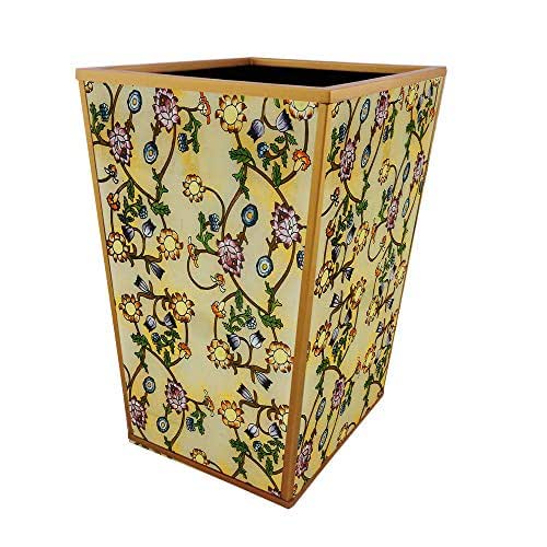 Waste Basket Office British design William Morris Handmade Decorative Household