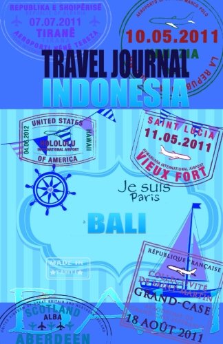 Travel journal Indonesia: Traveler's notebook. ( New collection OMJ )