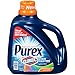 Purex Liquid Laundry Detergent Plus Clorox2 Stain Fighting Enzymes, Sunny Linen, 128 oz (71 Loads)