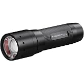 Ledlenser P7 Core Torch, 450lm, AAA Batteries, 25h Battery Life | 300m range, adjustable focus, 175g, wrist strap, IP54, ideal for hiking and camping | 2020
