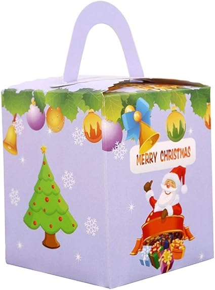 SOQHD Suministros de Navidad de Papel Caja del Caramelo de la ...