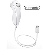 Official Nintendo WiiU Nunchuk Controller - White (Bulk Packaging)